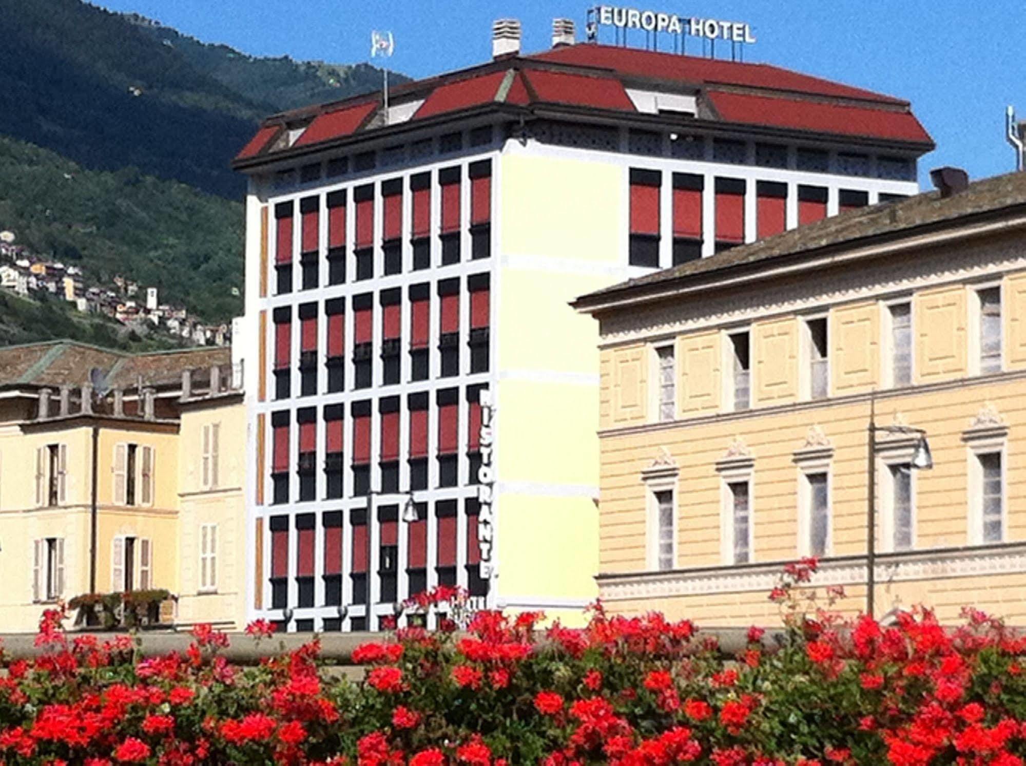 Hotel Europa Sondrio Dış mekan fotoğraf